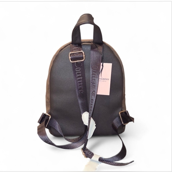 Juicy Couture All Mini Backpack In Pink Chocolate, NWT - Picture 2 of 7